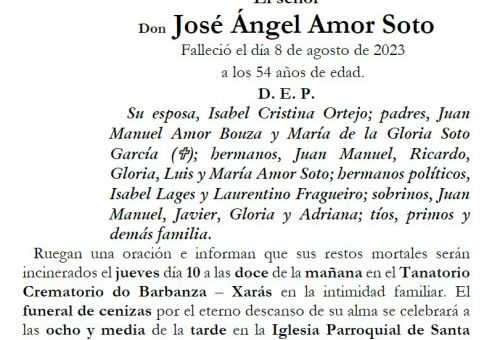 Amor Soto, José Ángel