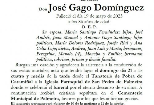 José Gago Domínguez