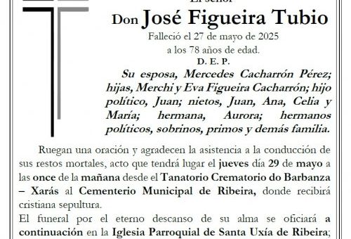 Figueira Tobio, Jose