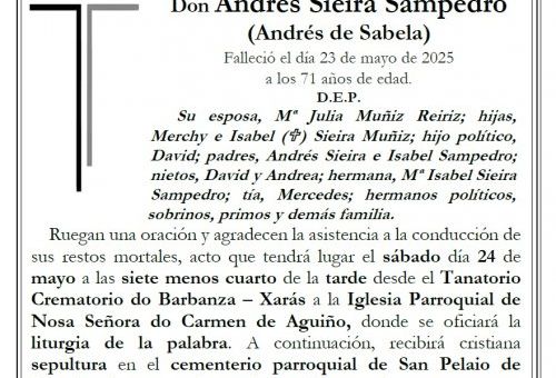 Sieira Sampedro, Andres