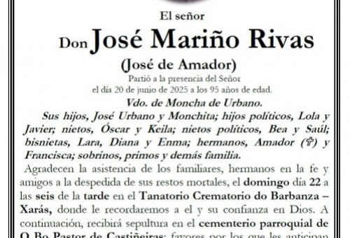 Mariño Rivas, Jose