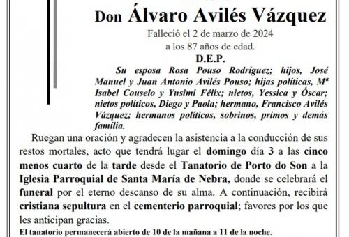 Aviles Vazquez, Alvaro