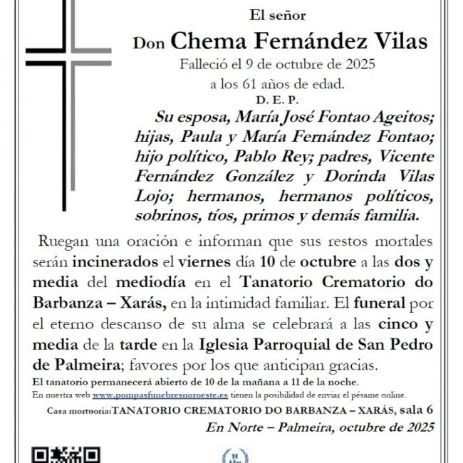 Fernandez Vilas, Chema