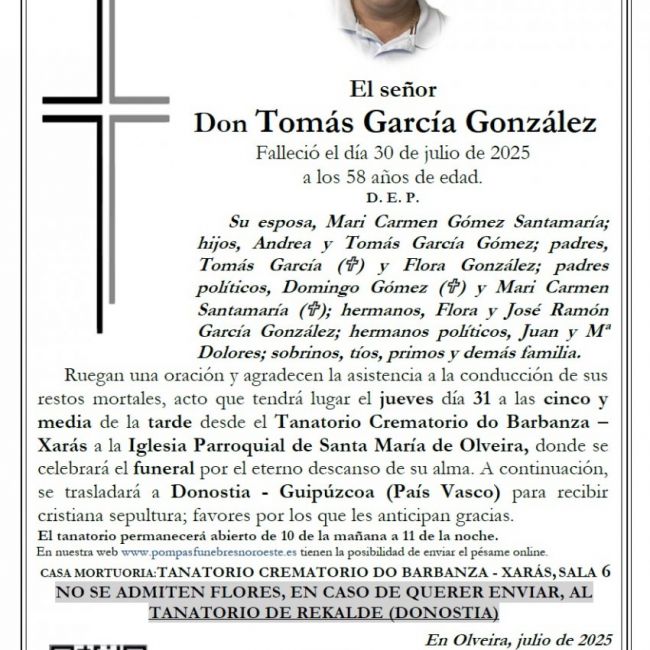 Garcia Gonzalez, Tomas