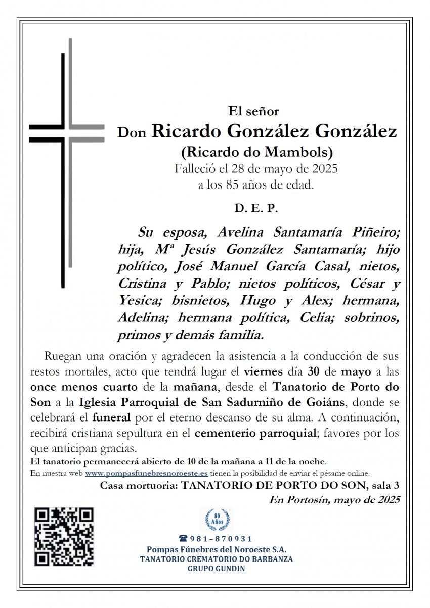 Ricardo González González