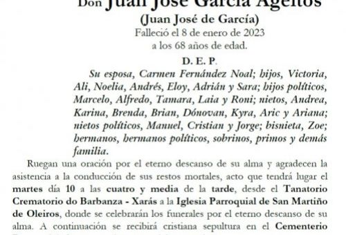 Garcia Ageitos, Juan Jose