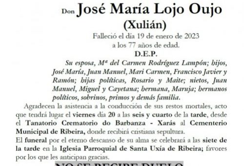 Lojo Oujo, José María