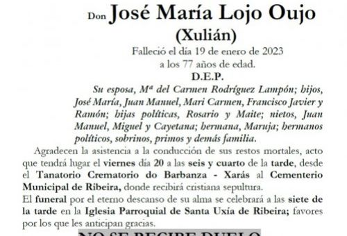 Lojo Oujo, José María