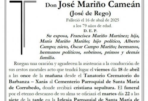 Mariño Camean, José