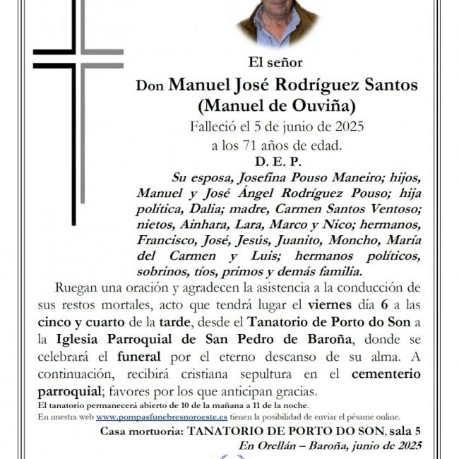 Manuel José Rodríguez Santos