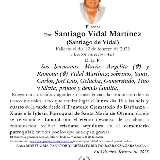 Santiago Vidal MARTINEZ