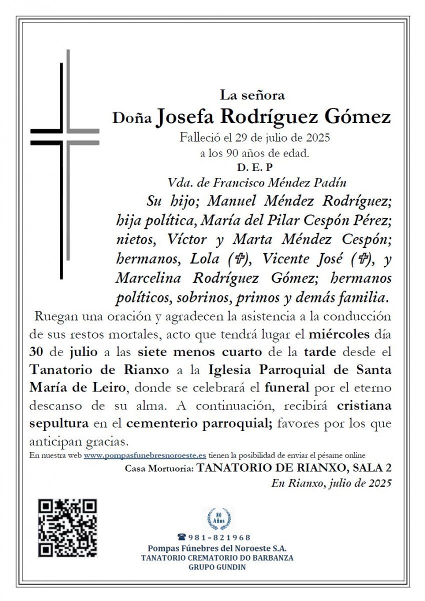 JOSEFA RODRIGUEZ GOMEZ WEB