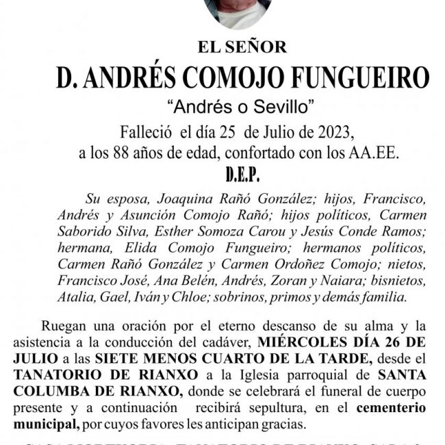 07 23 Esquela, Andrés Comojo Fungueiro