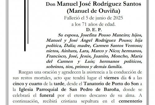 Manuel José Rodríguez Santos