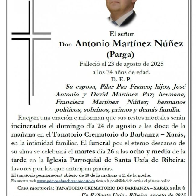 Martinez Nuñez, Antonio