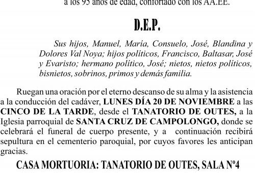11 23 Esquela Francisco Val Nieto