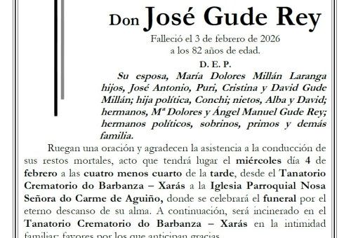 JOSE GUDE REY