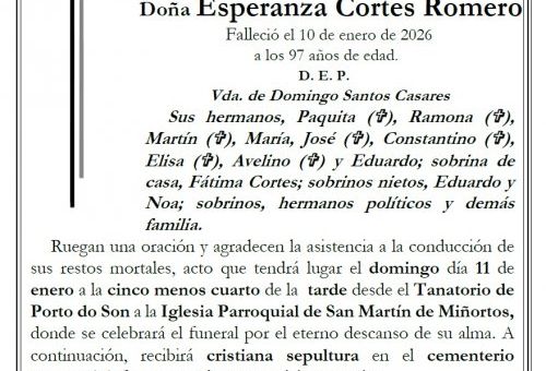 Cortes Romero, Esperanza