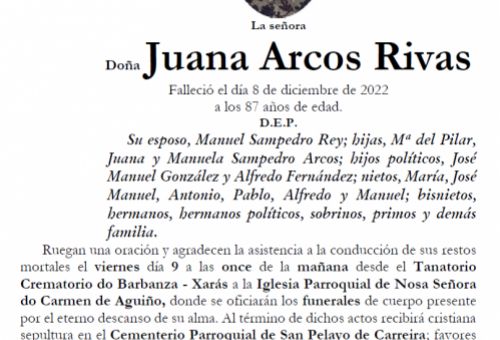 Juana Arcos Rivas