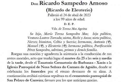 Sampedro Arnoso, Ricardo