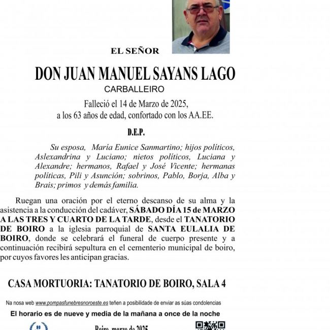 Copia de seguridad de ESQUELA 2025  JJUAN MANUEL SAYANS LAGO