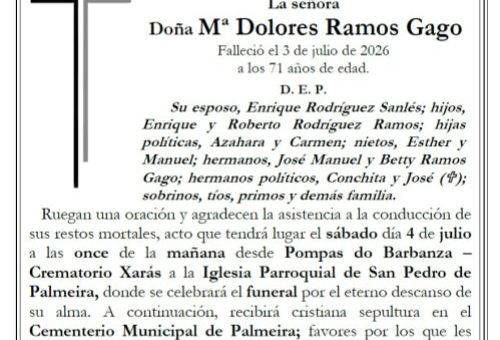 Ramos Gago, M Dolores