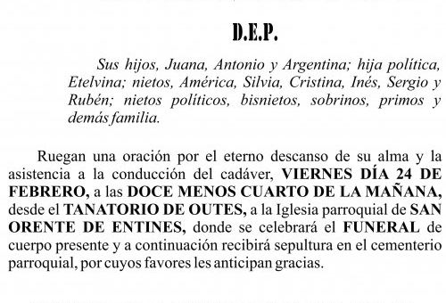 23 01 ESQUELA   Enrique Guzmán Guzmán