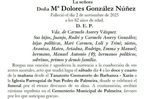 González Núñez Mª Dolores