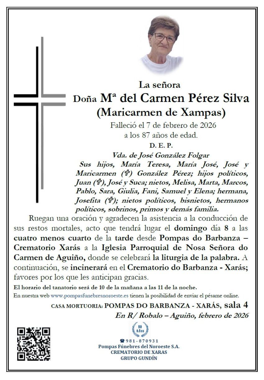 Perez Silva, Maria del Carmen