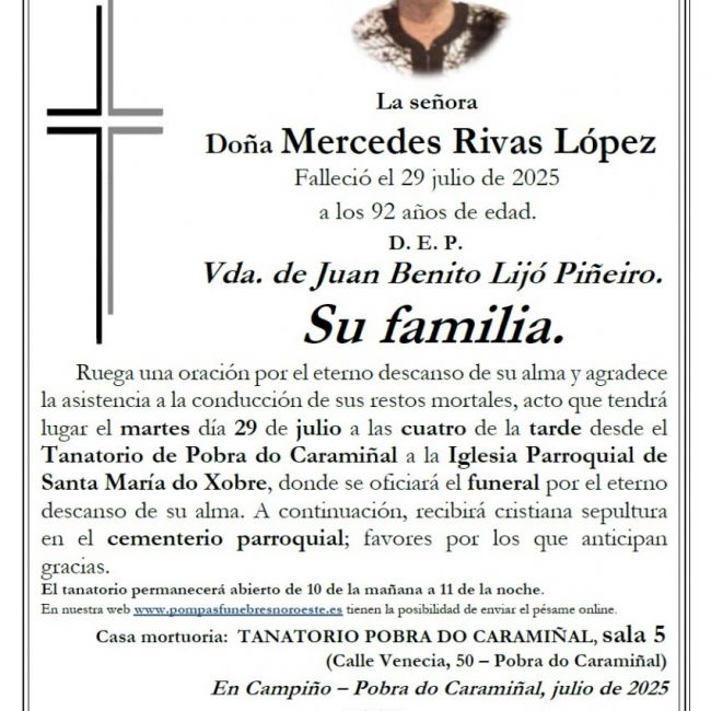 Rivas Lopez, Mercedes