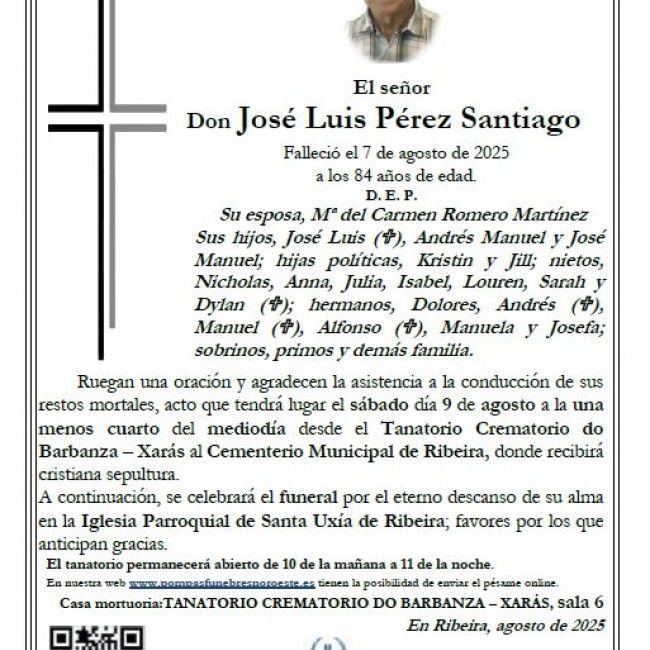 Pérez Santiago, José Luis