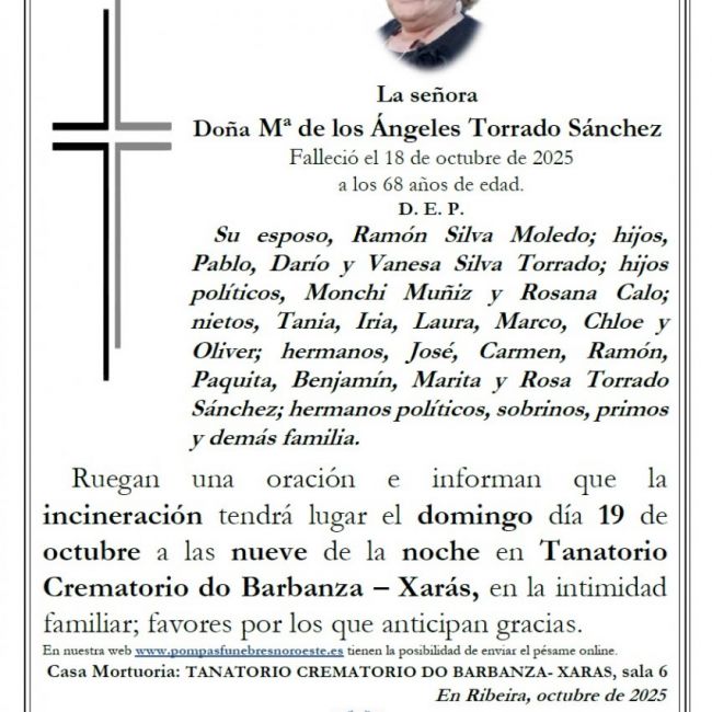 Torrado Sanchez, Mª de los Angeles