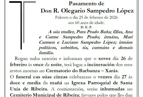 Sampedro Lopez, Olegario