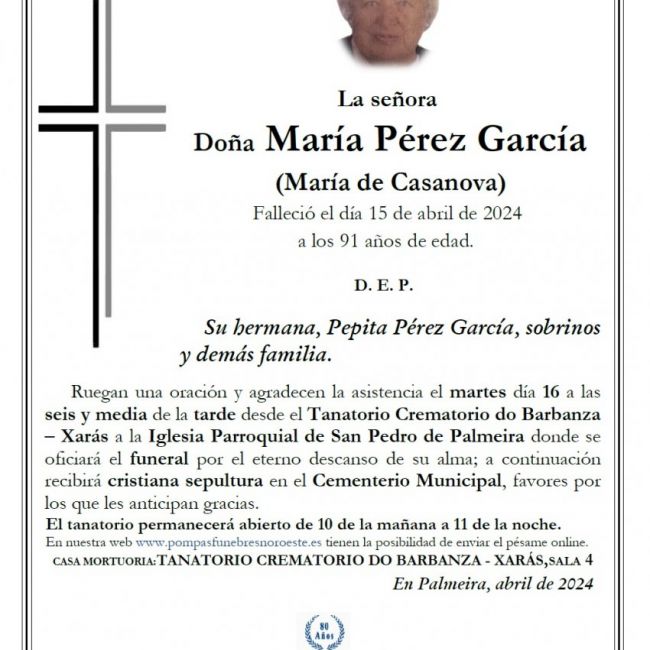 Pérez García, María