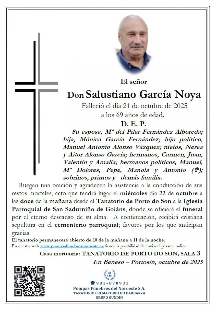 García Noya, Salustiano