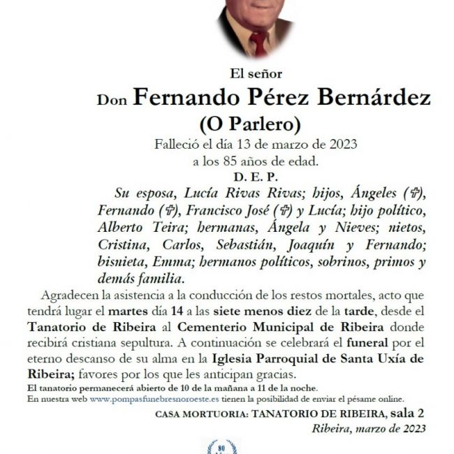 Pérez Bernárdez, Fernando