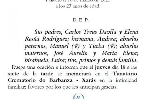 Treus Resua, Manuel