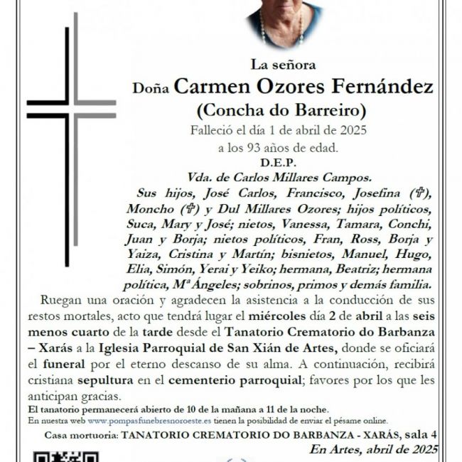 Ozores Fernandez, Carmen