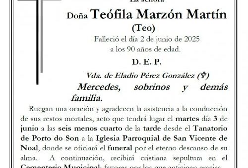 Teófila Marzón Martín