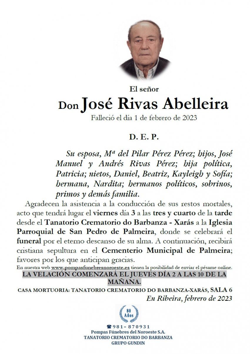Rivas Abelleira, José