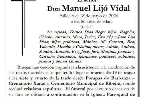 Lijo Vidal, Manuel