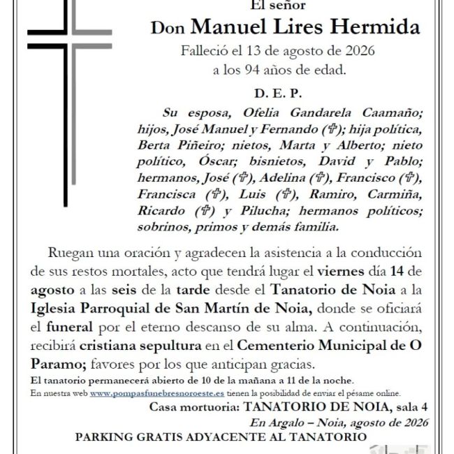 Lires Hermida, Manuel