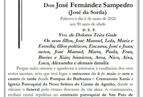 Fernandez Sampedro, Jose