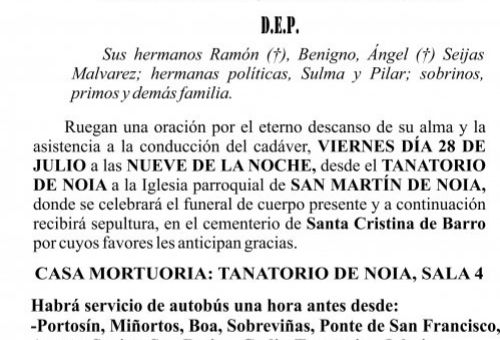 07 23 Esquela, José Seijas Malvarez