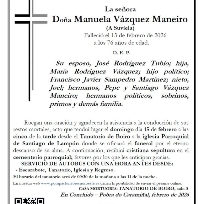 Manuela VÁZQUEZ Maneiro