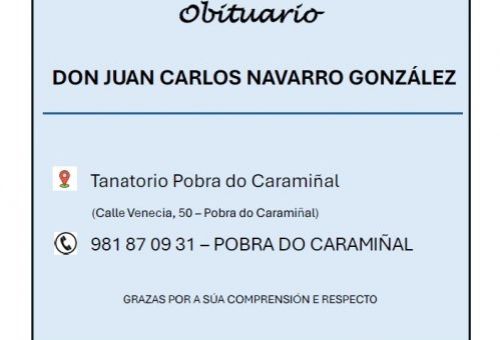 obituario juan carlos navarro