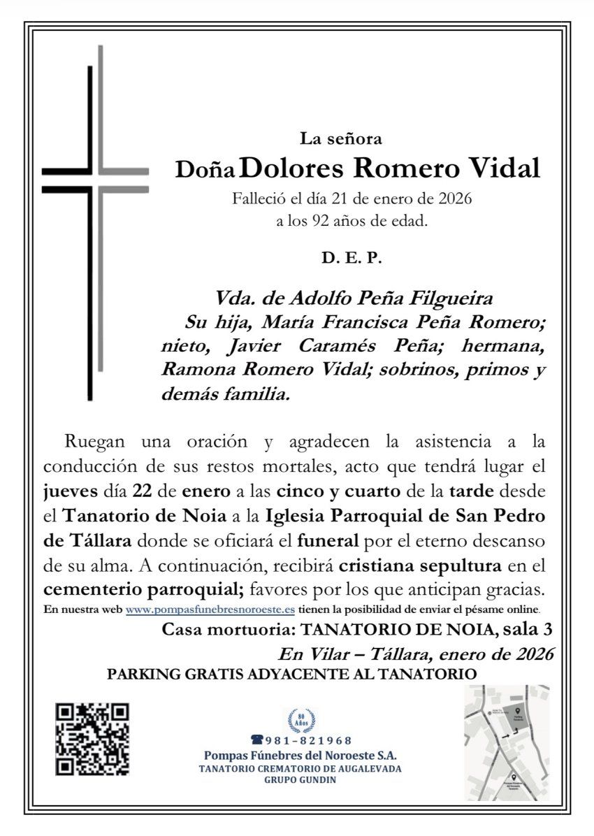 Doña Dolores Romero Vidal