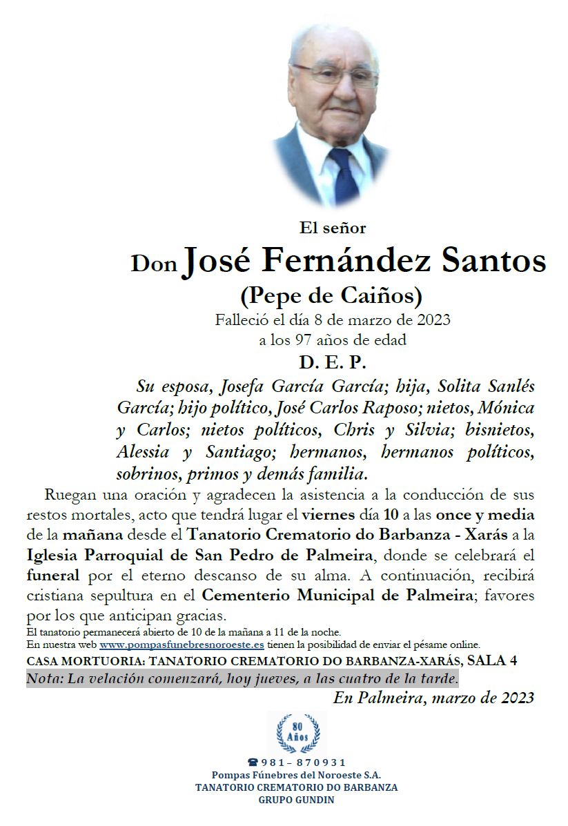 José Fernandez Santos