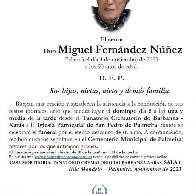 Fernández Núñez, Miguel