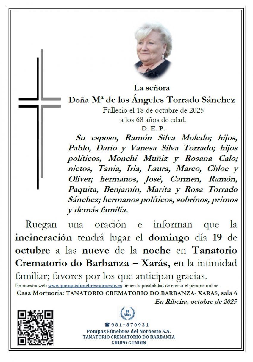 Torrado Sanchez, Mª de los Angeles